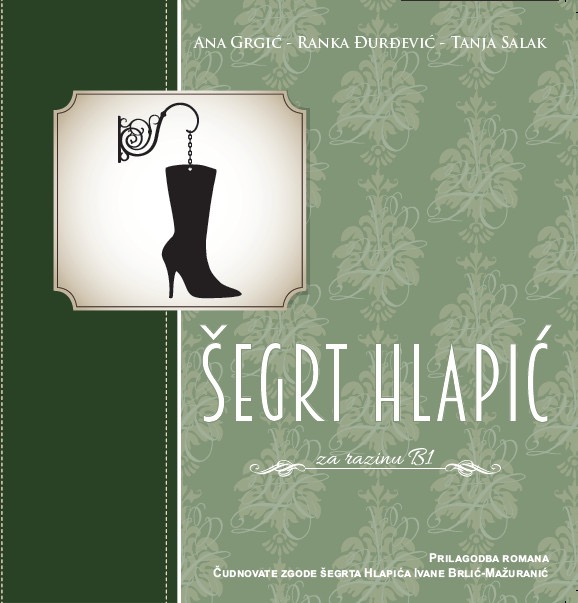 Book cover – Šegrt Hlapić za razinu B1